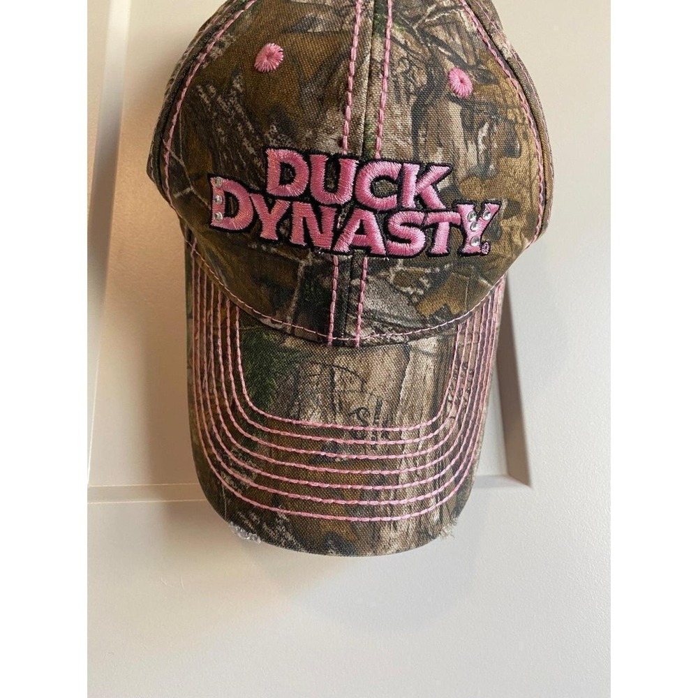 Camo Hat Duck Dynasty Embroidered Adjustable